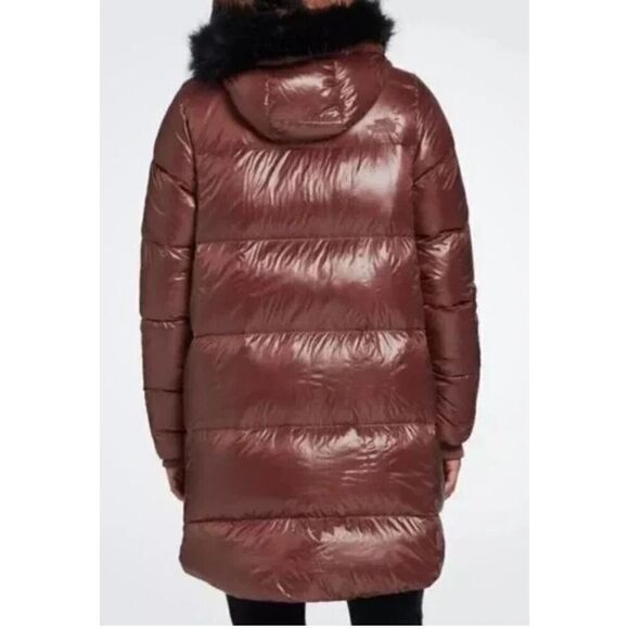 The North Face Torrey's Faux Fur Trim Long Down Parka NWOT Size Small - Picture 3 of 8